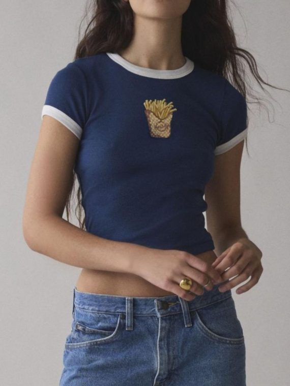 Graphic Round Neck Short Sleeve T-Shirt - Image 17