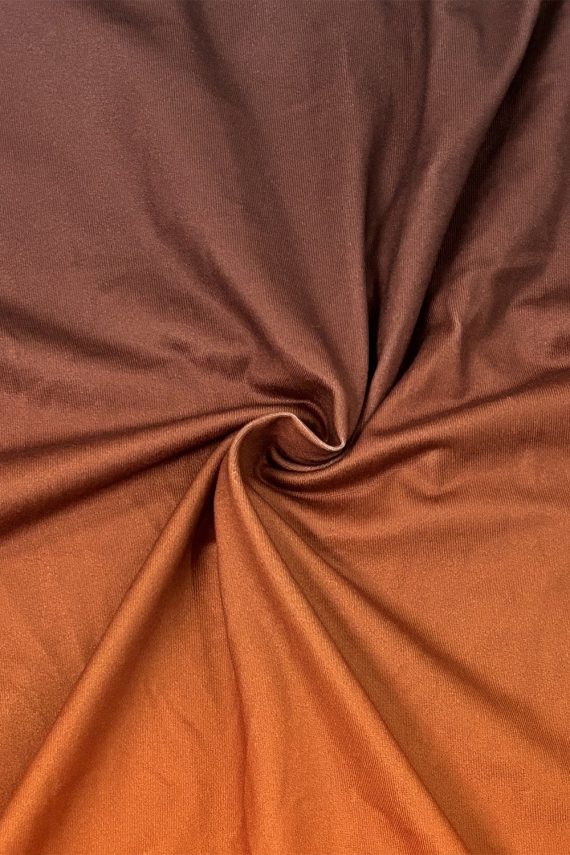 Slit Ruched Gradient Cami Dress - Image 4